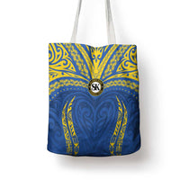 Oceania Football Solomon Kings Tote Bag Polynesian Tribal Pattern