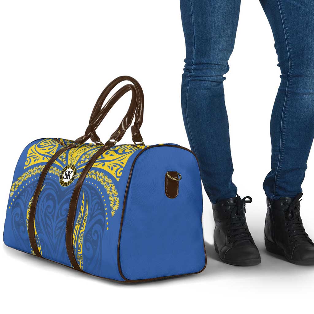 Oceania Football Solomon Kings Travel Bag Polynesian Tribal Pattern