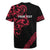 All Black Maori Tribal Tattoo Personalised Rugby Jersey Classic Red Polynesian Style - Polynesian Pride