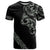 All Black Maori Tribal Tattoo Personalised T Shirt Moss Green Polynesian Style - Polynesian Pride
