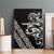 All Black Maori Tribal Tattoo Personalised Canvas Wall Art Stone Gray Polynesian Style - Polynesian Pride