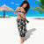 All Black Maori Tribal Tattoo Personalised Sarong Stone Gray Polynesian Style - Polynesian Pride