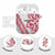 All White Maori Tribal Tattoo Personalised AirPods Case Classic Red Polynesian Style - Polynesian Pride