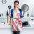 All White Maori Tribal Tattoo Personalised Apron Classic Red Polynesian Style - Polynesian Pride