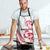 All White Maori Tribal Tattoo Personalised Apron Classic Red Polynesian Style - Polynesian Pride