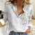 All White Maori Tribal Tattoo Personalised Women Casual Shirt Stone Gray Polynesian Style - Polynesian Pride