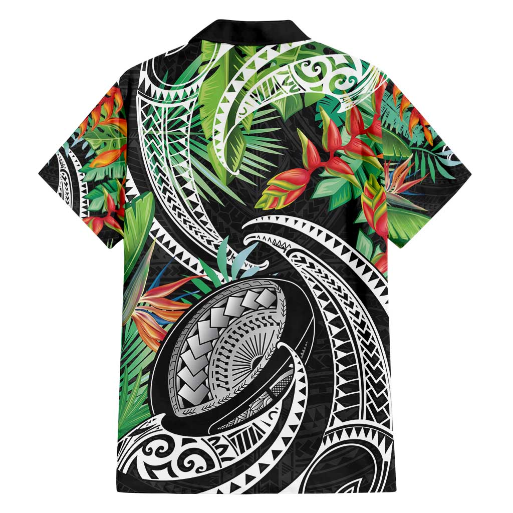 Polynesian Pacific Rugby Tribal Family Matching Tank Maxi Dress and Hawaiian Shirt Tropical Vibe LT9 - Polynesian Pride