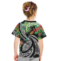 Polynesian Pacific Rugby Tribal Kid T Shirt Tropical Vibe LT9 - Polynesian Pride