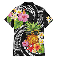 Hau'oli Makahiki Hou Family Matching Summer Maxi Dress and Hawaiian Shirt Aloha Pineapple Tropical Vibe LT9 - Polynesian Pride