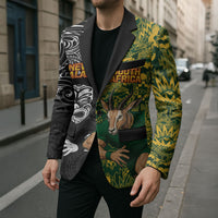 Custom New Zealand vs South Africa Blazer Rugby Rivalry Two Nations One Battle