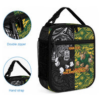 Custom New Zealand vs South Africa Lunch Bag Rugby Rivalry Two Nations One Battle
