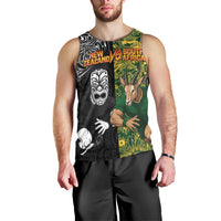 Custom New Zealand vs South Africa Men Tank Top Rugby Rivalry Two Nations One Battle