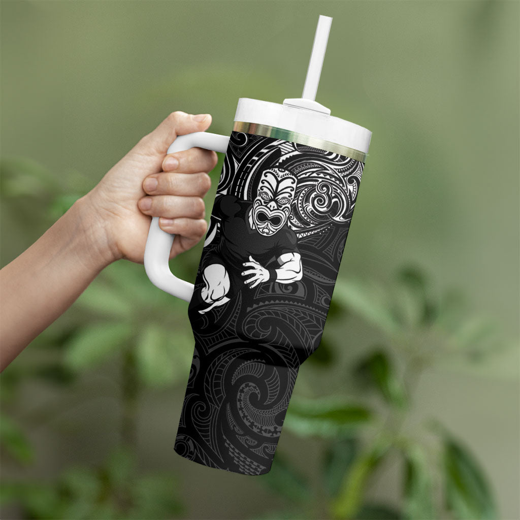 New Zealand vs South Africa Tumbler With Handle Rugby Rivalry Two Nations One Battle