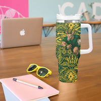 New Zealand vs South Africa Tumbler With Handle Rugby Rivalry Two Nations One Battle