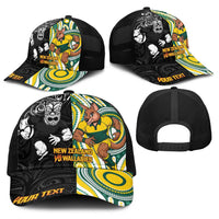 Personalised Australia vs New Zealand Baseball Net Cap Rugby Rivalry Two Nations One Battle
