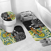 Custom Australia vs New Zealand Bathroom Set Rugby Rivalry Two Nations One Battle