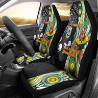 Custom Australia vs New Zealand Car Seat Cover Rugby Rivalry Two Nations One Battle