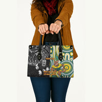 Custom Australia vs New Zealand Leather Bag Rugby Rivalry Two Nations One Battle