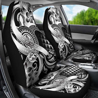 Aloha Black Tribal Honu Tattoo Car Seat Cover LT9 - Polynesian Pride