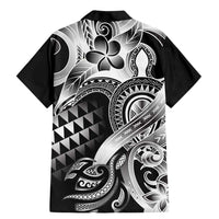 Aloha Black Tribal Honu Tattoo Family Matching Mermaid Dress and Hawaiian Shirt LT9 - Polynesian Pride