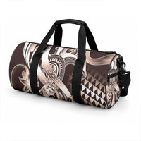 Aloha Mocha Mousse Tribal Honu Tattoo Duffle Bag LT9 - Polynesian Pride