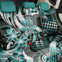 Aloha Turquoise Tribal Honu Tattoo Back Car Seat Cover LT9 - Polynesian Pride
