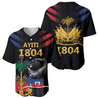 Haiti Independence Day Baseball Jersey The First Black Republic Since 1804 LT9 - Polynesian Pride