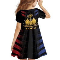 Haiti Independence Day Family Matching Long Sleeve Bodycon Dress and Hawaiian Shirt The First Black Republic Since 1804 LT9 - Polynesian Pride