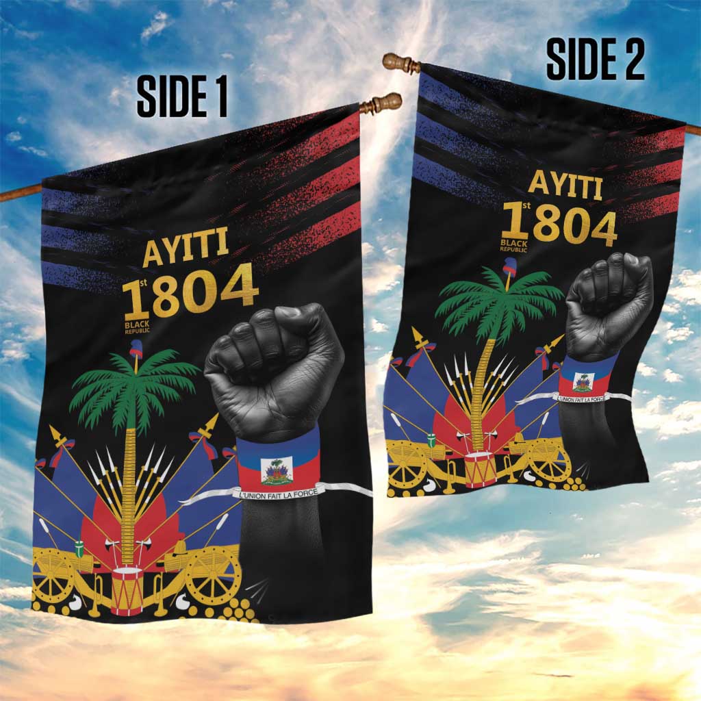 Haiti Independence Day Garden Flag The First Black Republic Since 1804 LT9 - Polynesian Pride