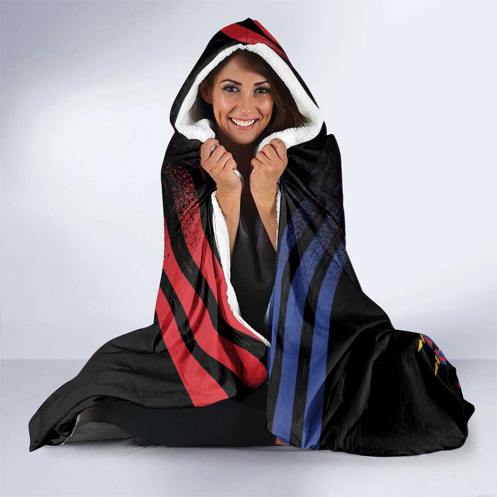 Haiti Independence Day Hooded Blanket The First Black Republic Since 1804 LT9 - Polynesian Pride
