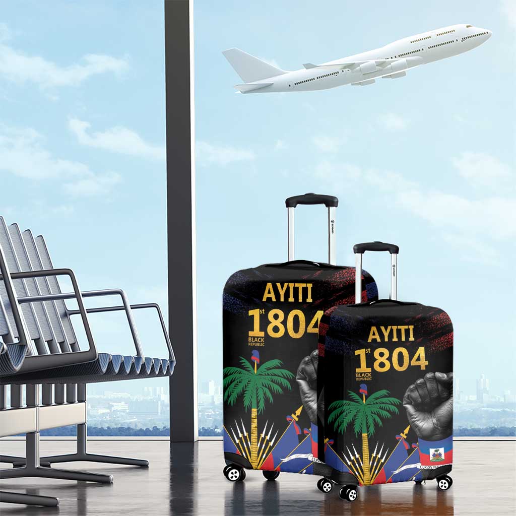 Haiti Independence Day Luggage Cover The First Black Republic Since 1804