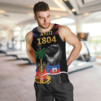 Haiti Independence Day Men Tank Top The First Black Republic Since 1804 LT9 Blakc - Polynesian Pride