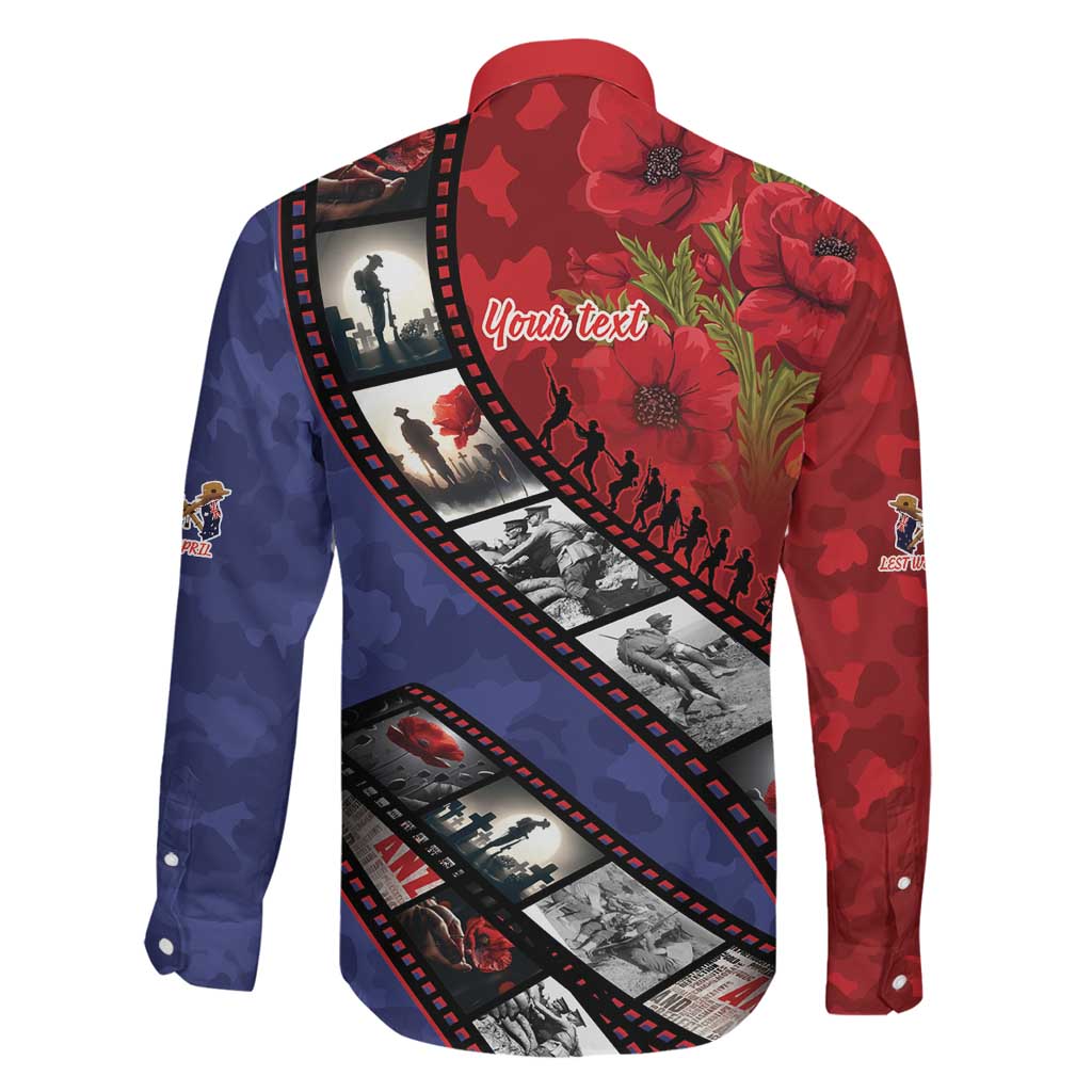 Personalised ANZAC Spirit 1915-2026 Filmstrip Tribute Family Matching Mermaid Dress and Hawaiian Shirt Lest We Forget 25 April LT9 - Polynesian Pride