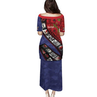 Personalised ANZAC Spirit 1915-2026 Filmstrip Tribute Puletasi Lest We Forget 25 April LT9 - Polynesian Pride