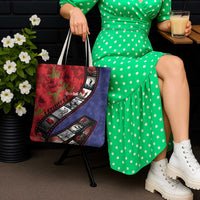 Personalised ANZAC Spirit 1915-2026 Filmstrip Tribute Tote Bag Lest We Forget 25 April LT9 - Polynesian Pride