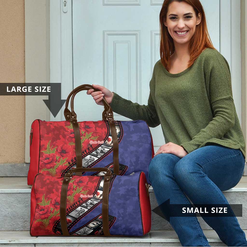 Personalised ANZAC Spirit 1915-2026 Filmstrip Tribute Travel Bag Lest We Forget 25 April LT9 - Polynesian Pride