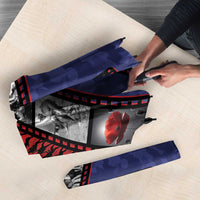 Personalised ANZAC Spirit 1915-2026 Filmstrip Tribute Umbrella Lest We Forget 25 April LT9 - Polynesian Pride