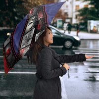 Personalised ANZAC Spirit 1915-2026 Filmstrip Tribute Umbrella Lest We Forget 25 April LT9 - Polynesian Pride