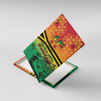 Hapi 44th Indipendens Dei Vanuatu Canvas Wall Art Yumi 1980 with Vanuatuan Beach Landscape