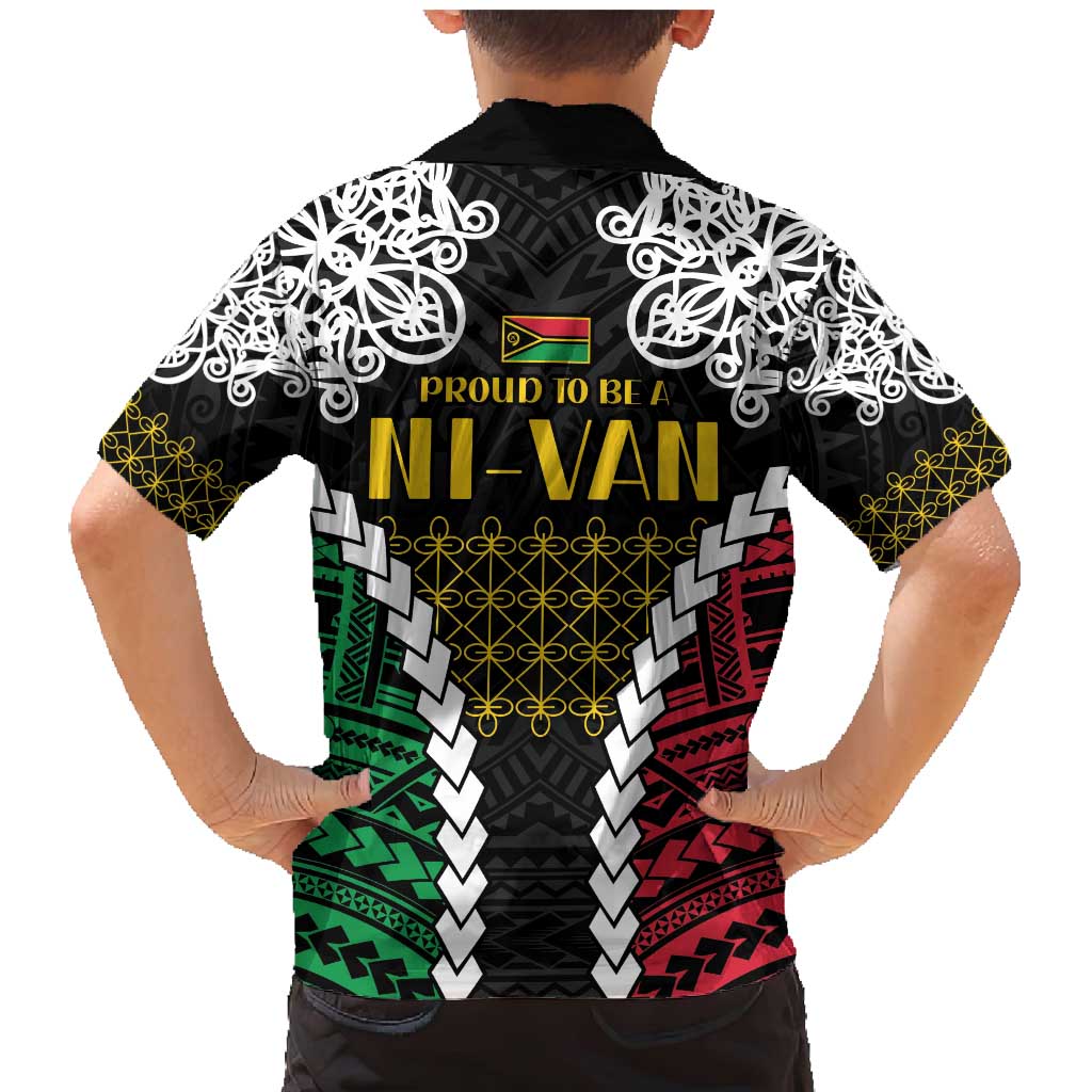 Halo Vanuatu Pride Family Matching Mermaid Dress and Hawaiian Shirt Vanuatuan Sand Drawing Pattern LT9 - Polynesian Pride