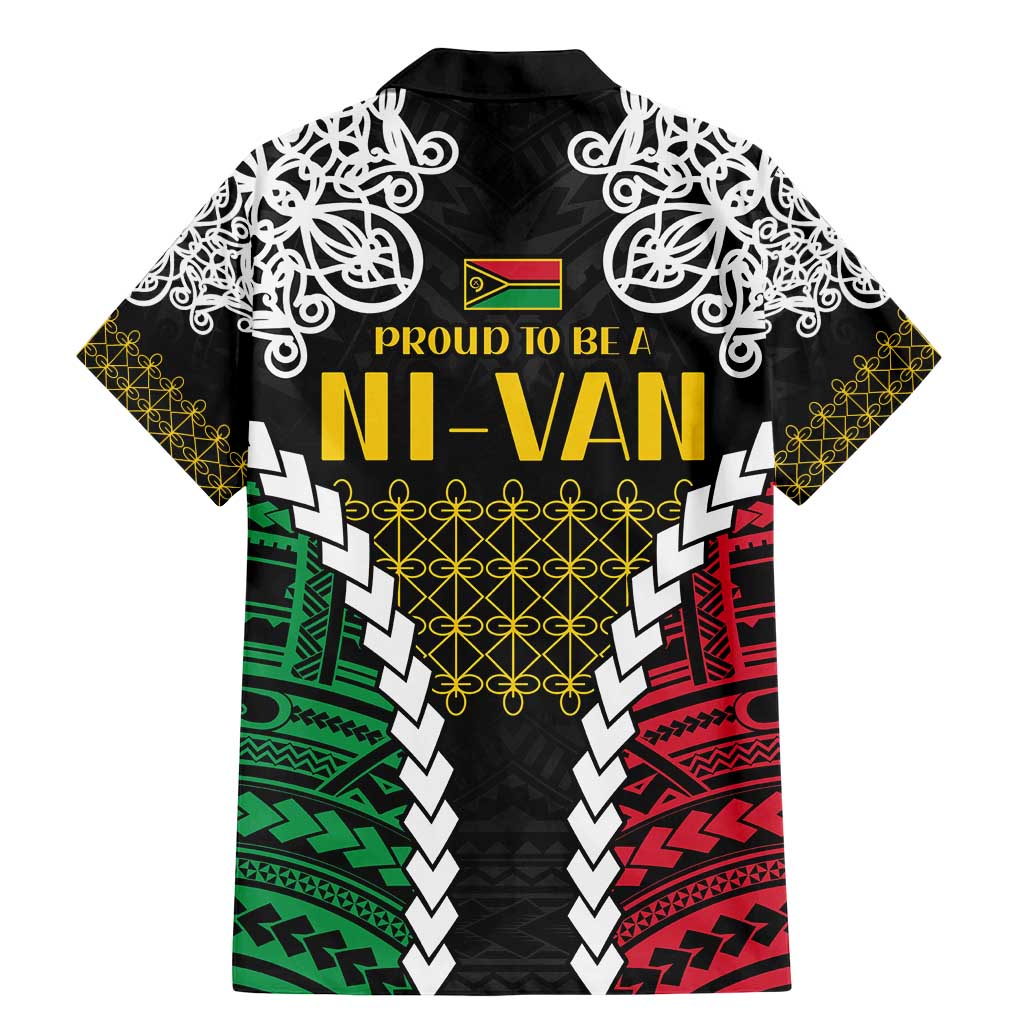 Halo Vanuatu Pride Family Matching Mermaid Dress and Hawaiian Shirt Vanuatuan Sand Drawing Pattern LT9 - Polynesian Pride