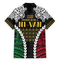 Halo Vanuatu Pride Family Matching Mermaid Dress and Hawaiian Shirt Vanuatuan Sand Drawing Pattern LT9 - Polynesian Pride