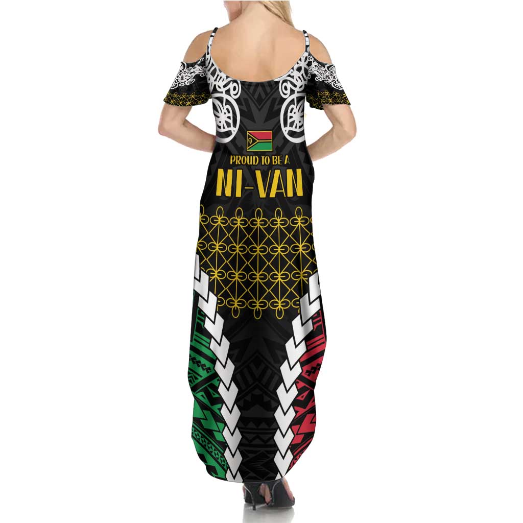 Halo Vanuatu Pride Family Matching Summer Maxi Dress and Hawaiian Shirt Vanuatuan Sand Drawing Pattern LT9 - Polynesian Pride