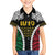 Halo Vanuatu Pride Kid Hawaiian Shirt Vanuatuan Sand Drawing Pattern