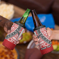 Malo e lelei Tonga 4 in 1 Can Cooler Tumbler Ngatu Tokelau Feletoa Fata Traditional Polynesian Pattern LT9 - Polynesian Pride