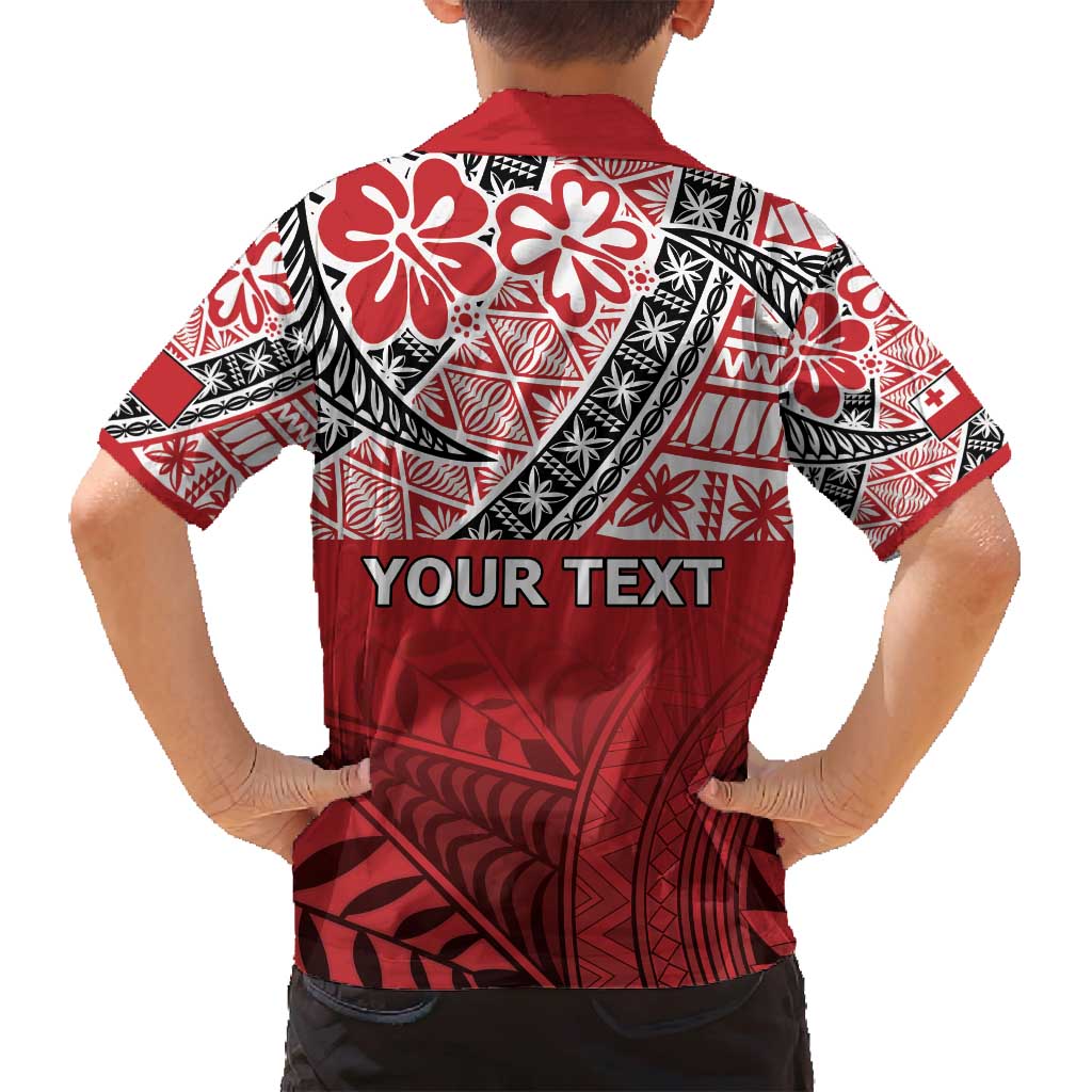 Malo e lelei Tonga Family Matching Off Shoulder Maxi Dress and Hawaiian Shirt Ngatu Tokelau Feletoa Fata Traditional Polynesian Pattern LT9 - Polynesian Pride