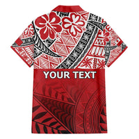 Malo e lelei Tonga Family Matching Off Shoulder Short Dress and Hawaiian Shirt Ngatu Tokelau Feletoa Fata Traditional Polynesian Pattern LT9 - Polynesian Pride