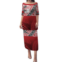Malo e lelei Tonga Puletasi Ngatu Tokelau Feletoa Fata Traditional Polynesian Pattern