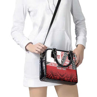 Malo e lelei Tonga Shoulder Handbag Ngatu Tokelau Feletoa Fata Traditional Polynesian Pattern