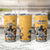 Custom Rugby Southern Hemisphere Tumbler Cup Argentina AUNZ South Africa Mascot Gold - Polynesian Pride